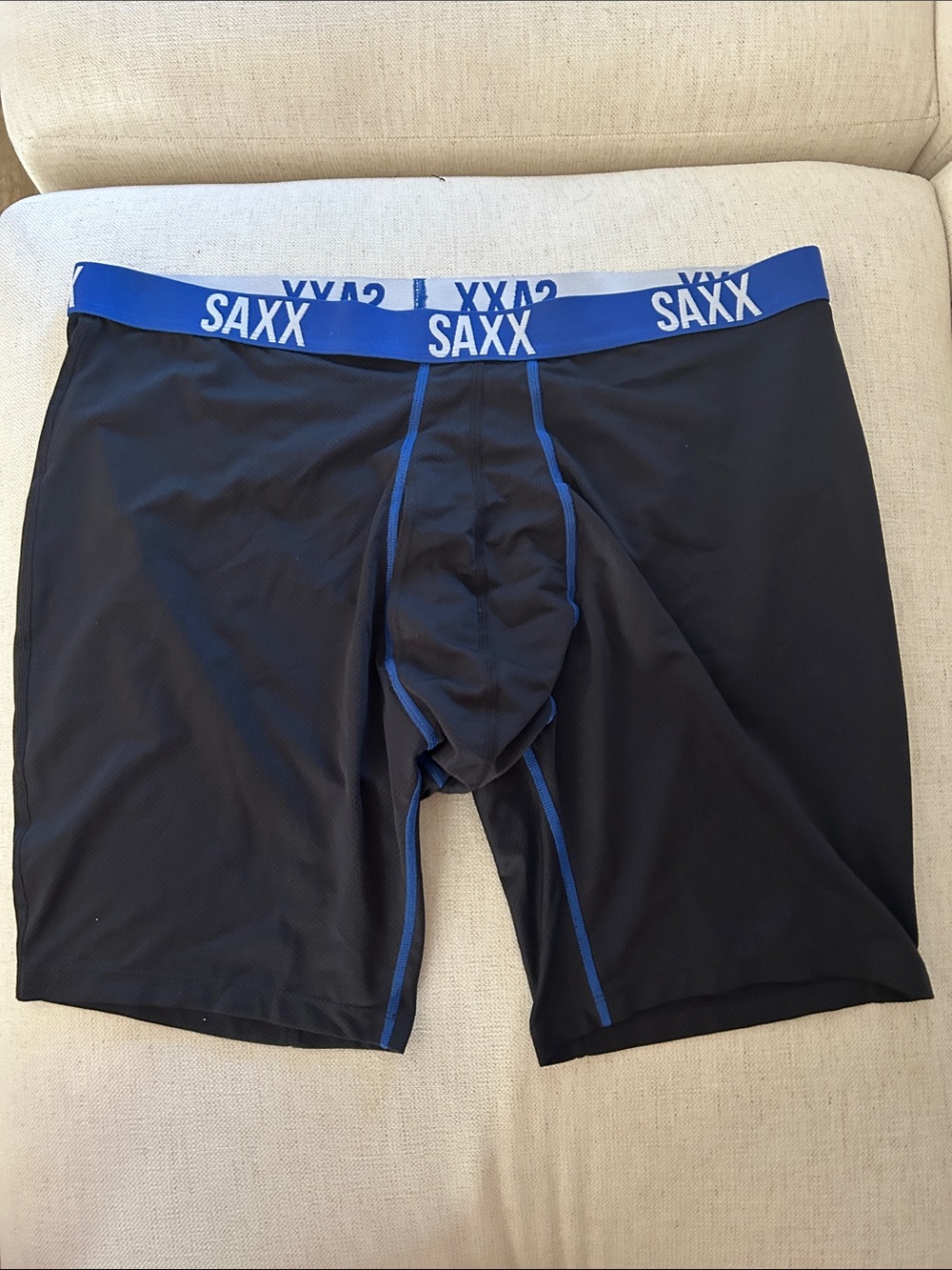 SAXX PRO CORE performance mesh ballpark pouch boxer brief, Black, size XXL, NWOT